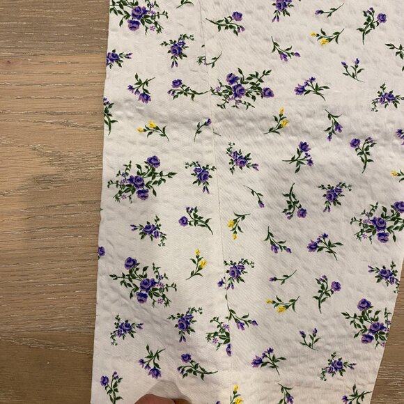 Zara - White Floral Pants - Picture 6 of 6